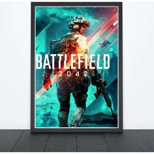 Battlefield 2042 Video Game Canvas Poster Home Wall Painting Decoration (No Frame)