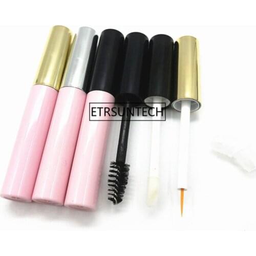 Portable Eyelash Cream Vial Lip Gloss Tube Empty Eyelash Lip Eyeliner Mascara Cream Vial Container Tools F1911
