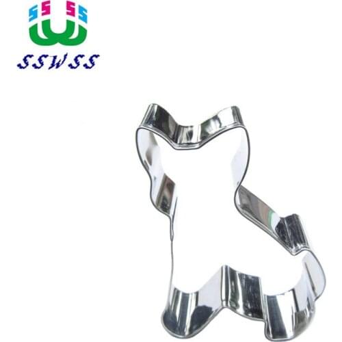 Direct Selling,Little Shepherd Dog Shape Cake Decorating Fondant Cutters Tools,Star Dog Cake Cookie Biscuit Baking Molds