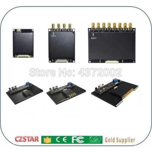 Long range fixed uhf rfid reader passive sports racing timing system UHF RFID Reader chip tag Impinj R2000 module uhf 4 antenna