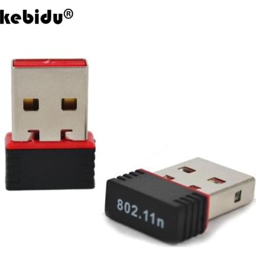 Kebidu2019 Mini 150Mbps USB WiFi adapter Wireless Network Card LAN Adapter 150M 802.11n/g/b wi-fi adapters wi fi For PC Computer