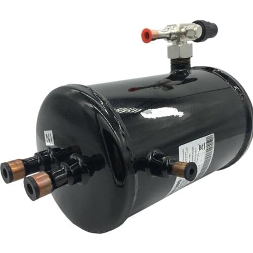 High quality Accumulator combined with receiver and economizer is good choice for blast freezer and cryogenic treatments