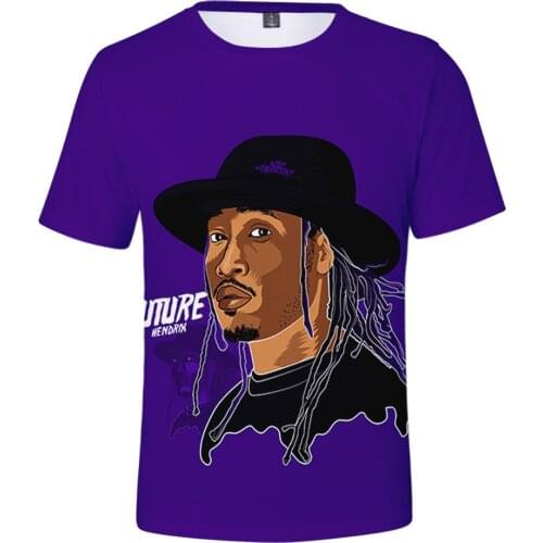 2020 Future rapper 3D Printed T-shirts Women/Men Summer Short Sleeve T shirts Fashion Casual Streetwear Clothes