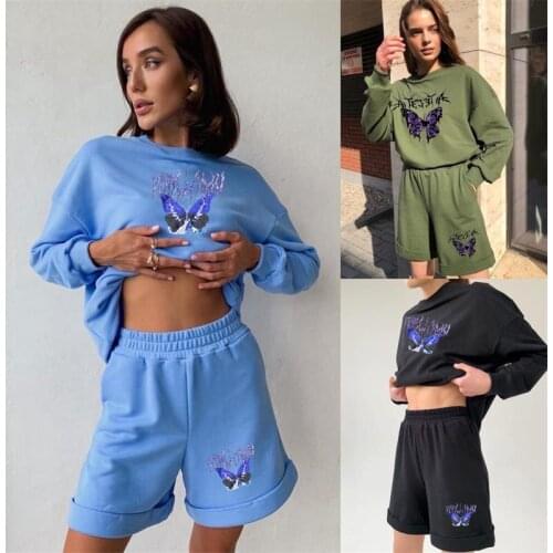 S-XL Women Two-PieceSets SportswearLong-Sleeved Top + Jogging Pants Suit 2021Spring Autumn New Sports Fitness MatchingSet