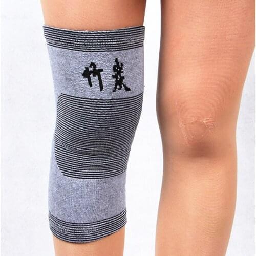 1 pair(2PCS) Outdoor Sports mountaineering running Bamboo charcoal Kneepad leggings A365