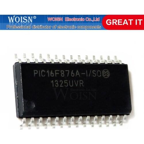 2pcs/lot PIC16F876A-I/SO PIC16F876-20I/SO PIC16F876A PIC16F876 SOP-28 In Stock