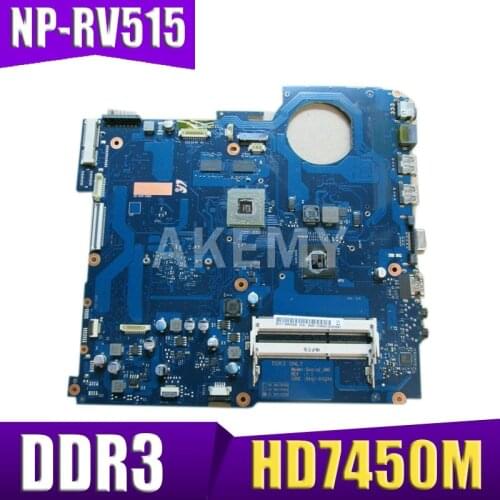 AKemy BA92-07849A BA92-07849B BA41-01533A For Samsung NP-RV515 RV515 laptop motherboard HD7450M DDR3 full test