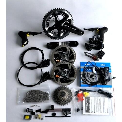 DA Di2 R9170 groupset 2*11S Hydraulic Disc shift Brake lever caliper RT900 rotor