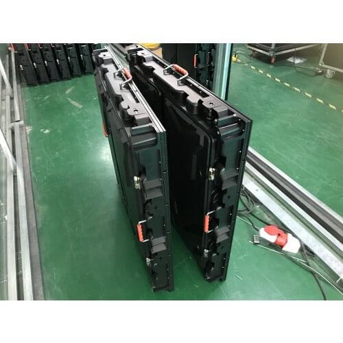 Cheap painel led outdoor p10 960x960mm aluminum led gabinete