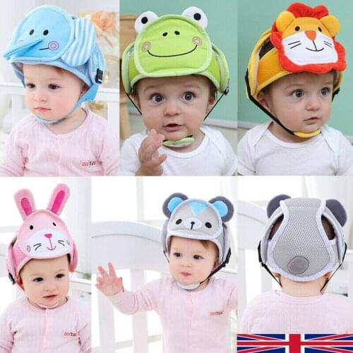 Infant Baby Toddler Safety Helmet Kids Head Protection Hat for Walking Crawling