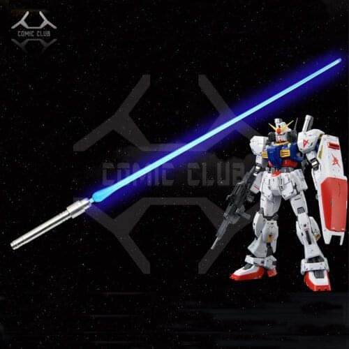 COMIC CLUB IN-Stock mg 1/100 gundam led light sword figure toy robot