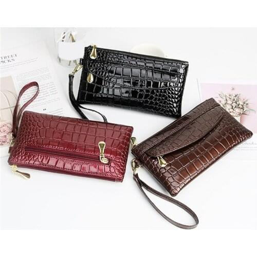 Classic Women Wallets Long Style Card Holder Female Purse Quality Zipper Large Capacity Fashion Luxury Wallet For Ladies