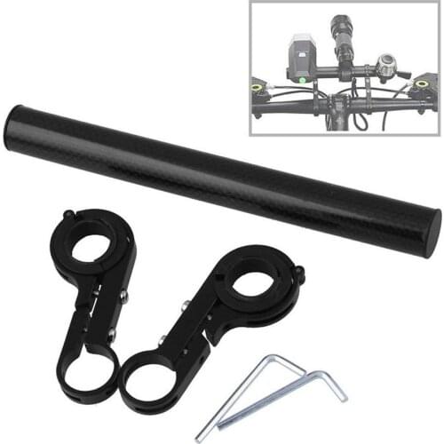 Bike Aluminum Alloy Handlebar Extender Useful Durable Handle Extension Bracket Universal for Yizhet Bicycles