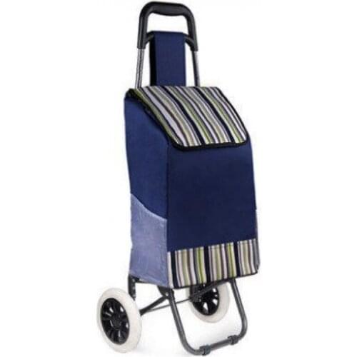 Reusable Shopping Bag Trolley Vegetable Market with Wheels Portable Shopping Cart Supermarket Carro Compra Home Storage DF50GW