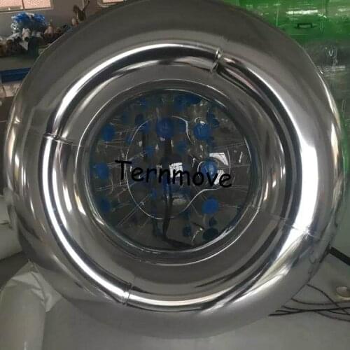 Inflatable pvc mirror tube circle Ring Giant Pool Float Toy Circle Beach Sea Party Inflatable Pool Float Circle