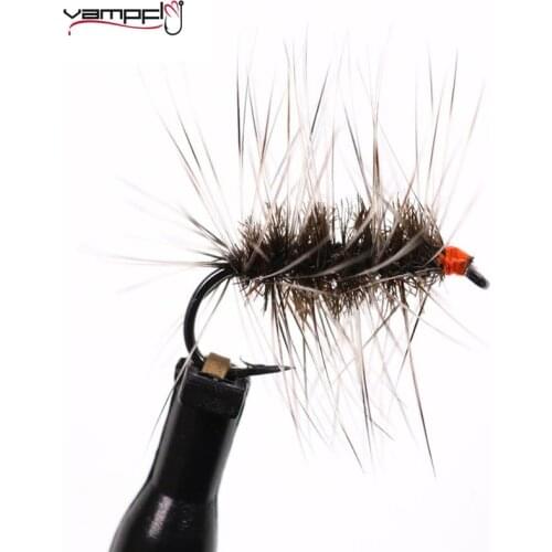 Vampfly 6PCS Trout Fly Fishing Flies Lure Dry Fly Griffiths Gnat Midge Fly Tying Hook