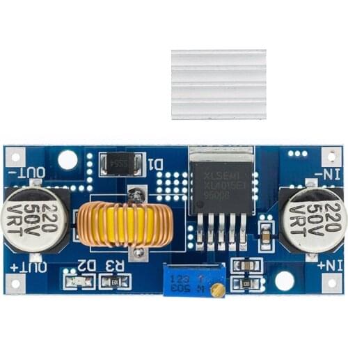 5A XL4015 DC-DC Step Down Adjustable Power Supply Module Lithium Charger