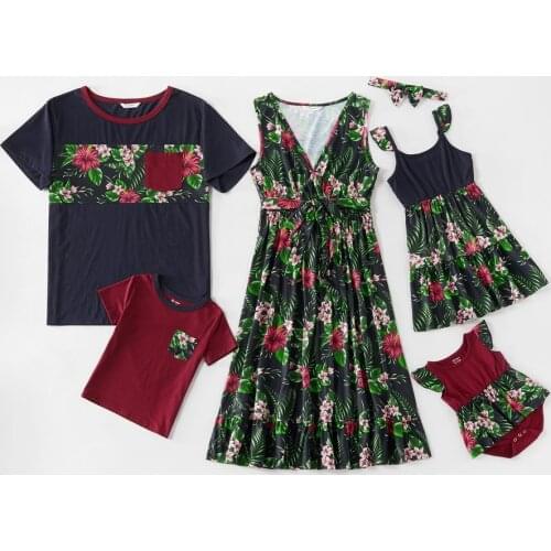 Family matching outfits clothes for women 2020 family matching clothes christmas pajamas family mommy and me clothes