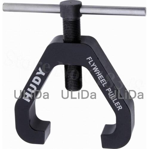 Hudy Flywheel Puller For 1/8 1/10 Nitro Engine Motor Aluminum Universal RC Hobby Tool #107030 HPI