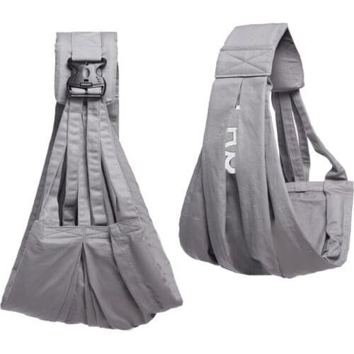 Ainomi Baby Sling carrier Suspender cotton Breathable Infant Carrier Adjustable Newborn wrap Sling Backpacks Sponge Baby