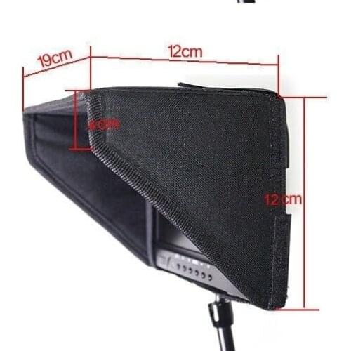 High Quality 7 inch FPV LCD Monitor Display Sun Shade Sun Hood for Video FPV Ground Station