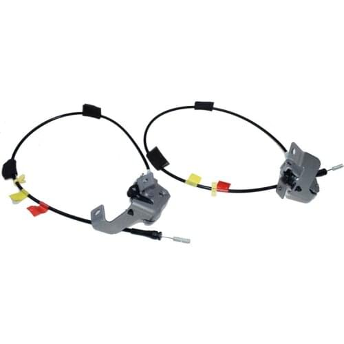 2Pcs RH LH Side Rear Upper Door Latch & Cable for Ford F150 1999 F250 1999-2004 6L3Z-18264A26-A 6L3Z-18264A27-A