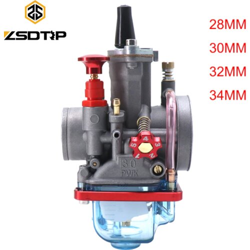 ZSDTRP For Keihin Koso OKO Power Jet PWK Carburetor for 28mm 30mm 32mm 34mm 2T 4T Motorcycle CABR