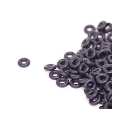 20pcs 1mm Wire diameter black Nitrile Butadiene Rubber NBR ring waterproof insulation rubber band 47mm-54mm Outer diameter