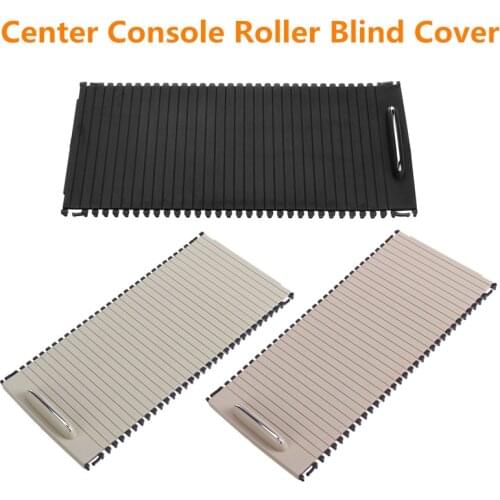 3Color Car Inner Indoor Center Console Cover Cup Holder Roller Blind W204 Cover For Mercedes C Calss W204 S204 E Class W212 S212
