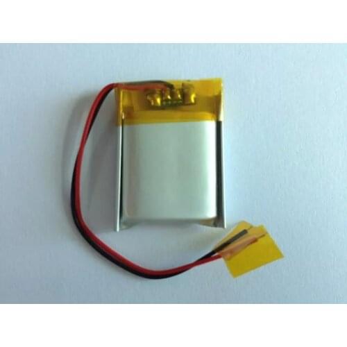 802025PL Bluetooth speakers, headphones, toy recorders, polymer lithium batteries, 400mAh, 3.7V Rechargeable Li-ion Cell