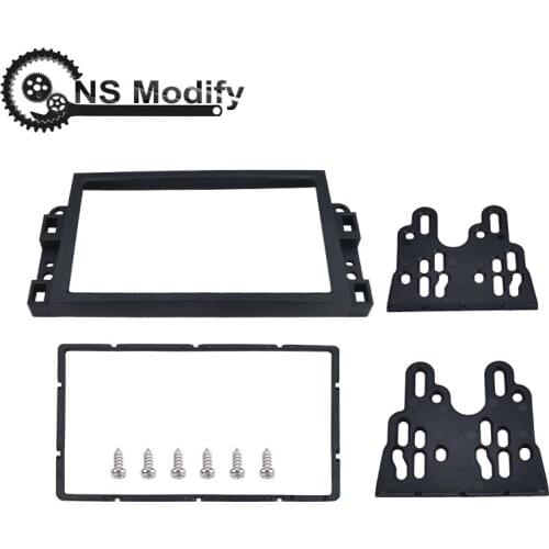 NS Modify Car 2 Din Panel Radio Fascia Frame Stereo DVD Player Install Trim Panel Kit For Chevrolet Lova Captiva Epica 2006-2011