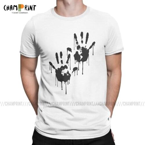 Death Stranding T Shirt Men 100% Cotton Amazing T-Shirts Round Neck Kojima Productions Tees Short Sleeve Clothes New Arrival