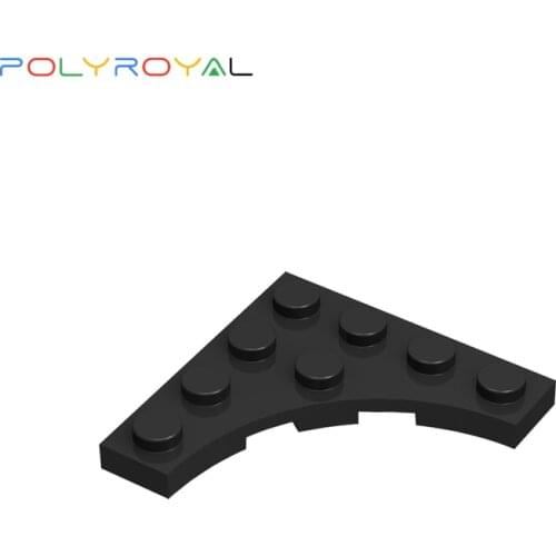 Building Blocks Technical parts Special 4x4 board with curved groove 10 PCS MOC Educational toy for children birthday gift 35044