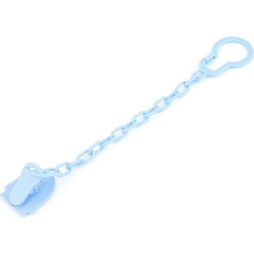 Hot 1pcs Retail Baby Pacifier Clip Drop-resistant Pacifier Chain Cute Cartoon Animal Infant Pacifier Holder Baby Soother Holder