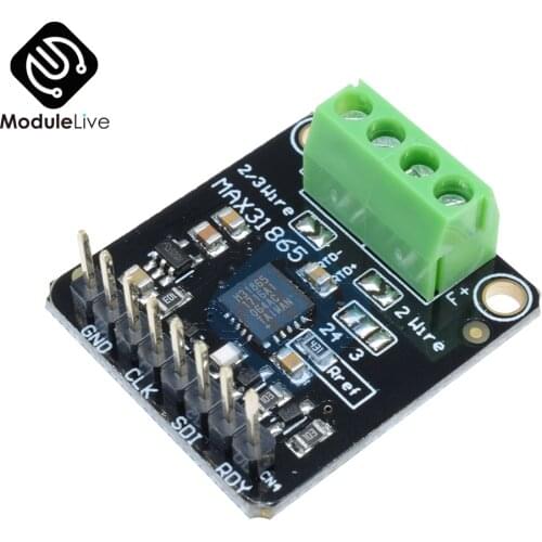 MAX31865 SPI PT100/PT1000 RTD-to-Digital Converter Board Temperature Thermocouple Sensor Amplifier Module For Arduino 3.3V/5V