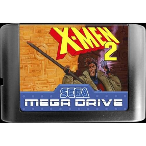 MD Game : X-Men 2 ( Europe PAL Version!! English Language!! )