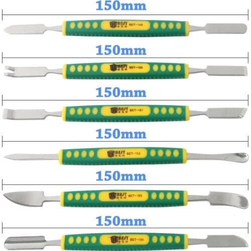 6Pcs/Set Dual Ends Metal Spudger Set Phone Tablet Prying Scraper Opening Tools for iPhone iPad Samsung Repair Tool Kit