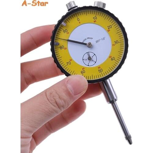 New 1" Dial Test Indicator Travel Lug Lever Gauge Scale Meter 0.001" Graduation 1PC