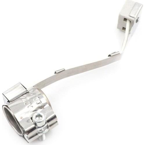 New Stainless Steel Mica Band Heater Electric Heating Element for 220V 80W 25*30mm Plastic Injection Machine Band Heater