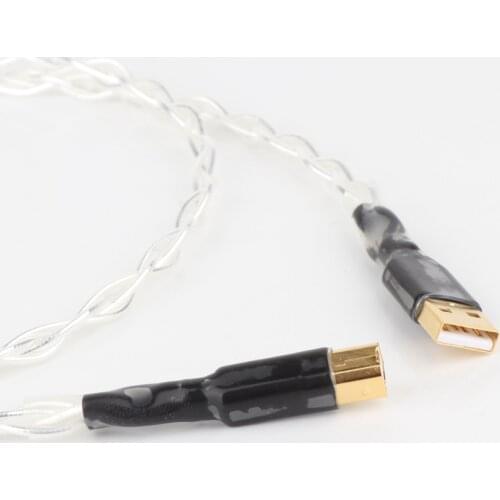 Odin Interconnect USB Cable With A to B Plated Gold Connection USB Audio Cable