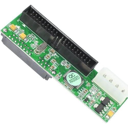 Pata IDE to Sata Hard Drive Adapter Converter 7+15 Pin 3.5/2.5" DVD HDD Parallel to Serial ATA for CD-ROM/CD-RW/DVD/DVD-RAM/HDD