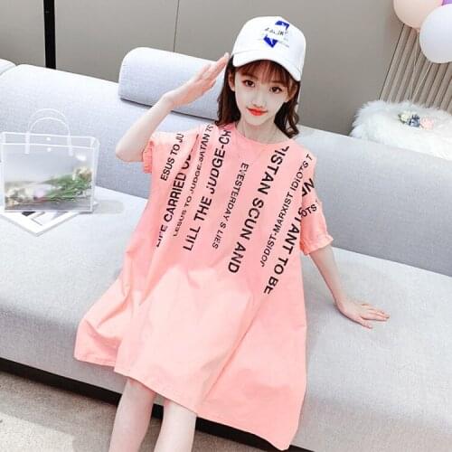 Vestido midi summer dress robe longue cocktail casual birthday sukienka letnia 2021 kids clothes girls fairy dress elegant