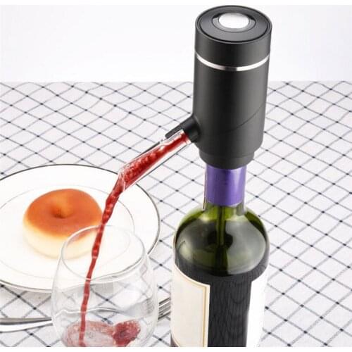 Portable Wine Separator Intelligent Electric Decanter High Pressure Red Wine Dispenser Decanting Tool Wine Tools Bar Supplies