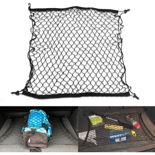 Car Trunk Rear Storage Cargo Luggage Nylon Elastic Mesh Net for Audi A6 C5 A1 A3 A4 B9 B8 B6 A6 C5 A6 C6 A4 B7 A3 8P A3 8V S5 S6