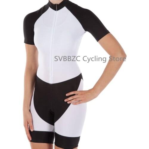 Cycling Jersey Set Ropa Ciclismo Triathlon Suit One Piece Women Short Sleeve Skinsuit Jumpsuit Maillot Bike Cycling Clothing