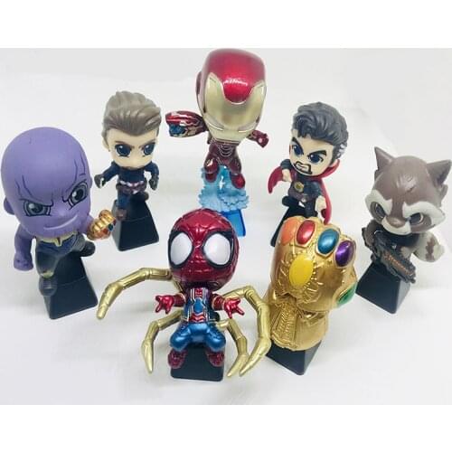 1pc Personalized Pbt Keycap Custom Cartoon Anime Modeling Cherry Mx Axis Mechanical Keyboard Gaming Decoration Accessories Gift