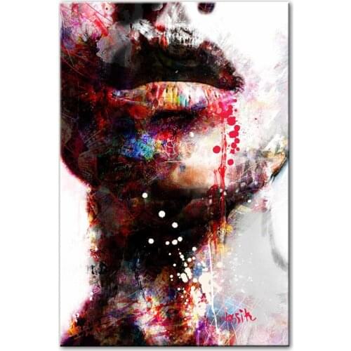 100% Hand-painted Sexy Woman Oil Painting Canvas Wall Picture Art Modern Bedroom Decoration Piece Portrait Paintings Unframed