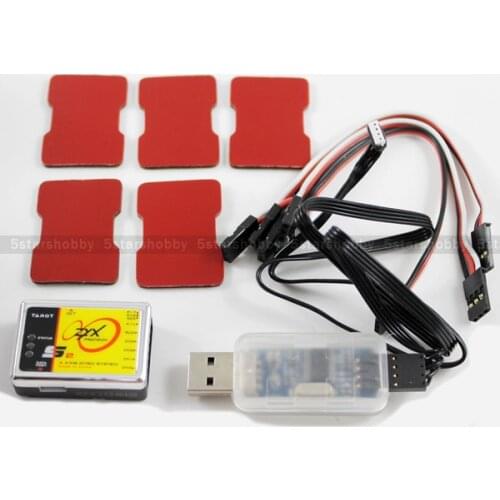 Tarot ZYX-S2 Flybarless 3-Axis Gyro System ZYX-S V2 ZYX23 For Trex 450 500 550 600 700 FBL RC Helicopter