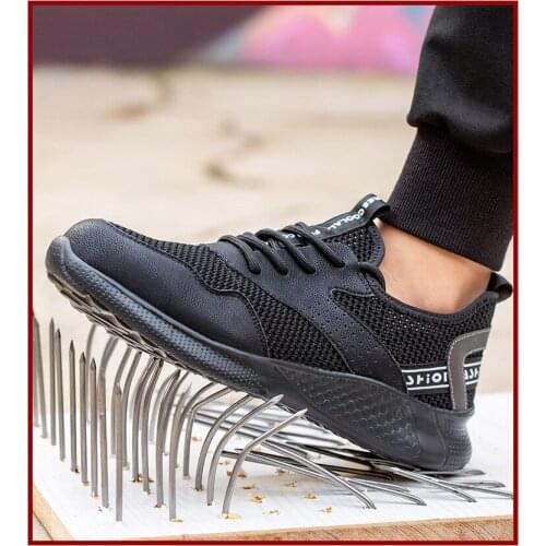 Labor Insurance Shoes, Steel Toe Cap, Lightweight, Breathable, Anti-smashing, Anti-piercing And Wear-resistant Non-slip Shoes