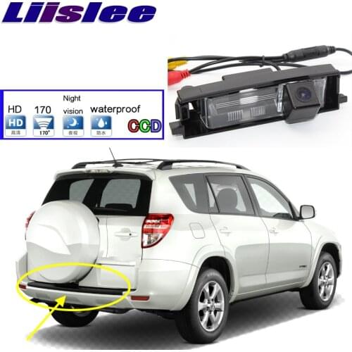 LiisleeCar Camera For TOYOTA RAV4 RAV-4 RAV 4 High Quality Rear View Back Up Camera For PAL / NTSC | CCD + RCA